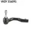 Наконечник рулевой тяги (L) Volvo V90 2.0 16-/XC60 2.0 17-/XC90 2.0 17- SKF (VKDY316091) изображение 1