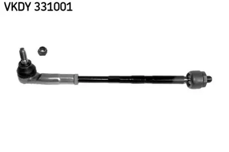 Тяга рульова (з наконечником) (R) Skoda Fabia/Roomster 99-15/VW Polo/Seat Ibiza 01 SKF VKDY331001 Купити в Україні