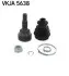 Комплект шарнірів, приводний вал VKJA5638