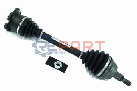 Привідний вал передн Лів 547мм AUDI A3, TT SEAT LEON, TOLEDO II SKODA OCTAVIA I VW BORA, BORA I, GOLF IV, NEW BEETLE 1.4-2.3 09.96-12.13 SKF VKJC1053 Купити в Україні