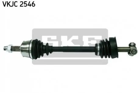 Привідний вал передн Лів 568мм ALFA ROMEO MITO FIAT FIORINO, LINEA, PUNTO, PUNTO EVO, QUBO 1.3D-1.9D 09.99 SKF VKJC2546