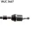 Привідний вал передн Лів 64/698мм RENAULT KADJAR 1.2/1.5D 06.15 SKF (VKJC3467) зображення 3