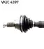 Фото Привідний вал передн Прав 58/819мм SEAT IBIZA IV, IBIZA IV SC, IBIZA IV ST, IBIZA V SKODA FABIA III, FABIA III PRAKTIK VW POLO V 1.0 01.14 SKF (VKJC4397) зображення 2