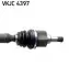 Фото Привідний вал передн Прав 58/819мм SEAT IBIZA IV, IBIZA IV SC, IBIZA IV ST, IBIZA V SKODA FABIA III, FABIA III PRAKTIK VW POLO V 1.0 01.14 SKF (VKJC4397) зображення 3