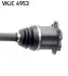 Приводний вал SKF (VKJC 4953) зображення 3