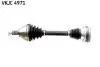 Приводний вал передн Лів 499мм AUDI A1 SEAT IBIZA IV, IBIZA IV SC, IBIZA IV ST SKODA FABIA III, RAPID VW POLO V 1.2/1.4/1.6 03.08-12.22 SKF (VKJC4971) зображення 1