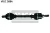 Привідний вал передн Лів 69/606мм FORD GALAXY II, MONDEO IV, S-MAX 1.6D-2.2D 05.06-06.15 SKF (VKJC5884) зображення 1