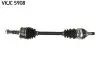 Привідний вал передн Лів 57,3/618мм OPEL ASTRA J 1.4/1.6 12.09 SKF (VKJC 5908) зображення 1