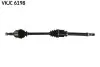 Фото Привідний вал передн Прав 312/931мм RENAULT GRAND SCENIC III, MEGANE, MEGANE III, SCENIC III 1.5D-1.6LPG 11.08-03.17 SKF (VKJC 6198) зображення 1