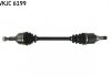 SKF RENAULT піввісь ліва Megane 1,2-1,6/1,5dCi 08-, Fluence, Scenic VKJC 6199