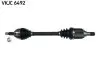 Фото Приводний вал передн Лів 54/632мм RENAULT FLUENCE, GRAND SCENIC III, MEGANE, MEGANE III, MEGANE IV, SCENIC III 1.5D 11.08 SKF (VKJC 6492) зображення 1