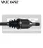 Фото Приводний вал передн Лів 54/632мм RENAULT FLUENCE, GRAND SCENIC III, MEGANE, MEGANE III, MEGANE IV, SCENIC III 1.5D 11.08 SKF (VKJC 6492) зображення 3