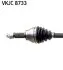 Фото Привідний вал передн Прав 64/941,5мм NISSAN JUKE 1.6 06.10-12.19 SKF (VKJC8733) зображення 2
