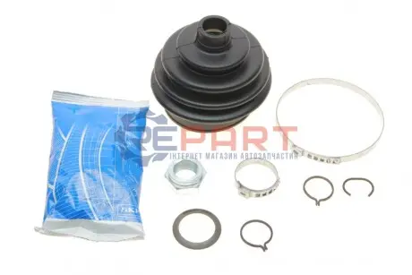 Фото Пильник ШРКШ (зовнішній) VW Caddy/Polo 96-04/Golf/Passat 81-02 (20x76x84) (к-кт) SKF (VKJP3008) зображення 1