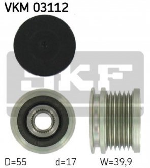 Шкив генератора - (03G903119B, 045903119A) SKF VKM03112