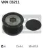 Шків генератора ALFA ROMEO GIULIETTA FIAT 500L, 500X, BRAVO II, CROMA, TIPO JEEP COMPASS, RENEGADE LANCIA DELTA III SUZUKI SX4 S-CROSS, VITARA 1.3-2.0D 06.05 SKF (VKM 03211) зображення 1