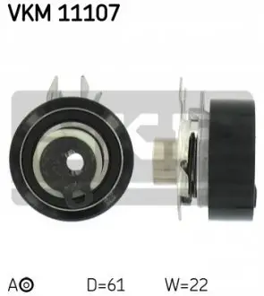 Ролик ГРМ VW Caddy 1.4/1.6 95-04 (натяжний) (61.5x22) SKF VKM11107 Купити в Україні