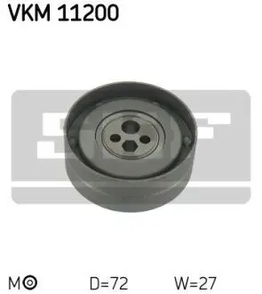 Ролик ГРМ Audi A4/A6/80/100 2.6/2.8 90-01 (натяжний) (72x27) SKF VKM11200 Купити в Україні