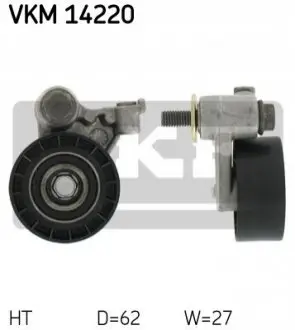 Натягуючий ролик ременя ГРМ FORD FIESTA IV MAZDA 121 III 1.25/1.4 08.95-04.03 SKF VKM14220