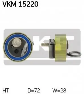 Натяжний ролик, ремінь ГРМ SKF VKM15220