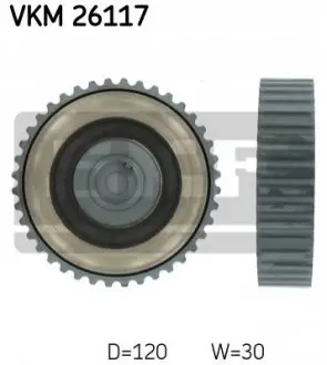 Ролик направляючий SKF VKM26117