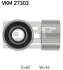 Ролик направляючий SKF VKM27303 Купить в Украине
