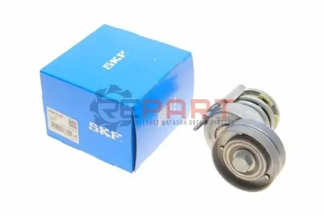 Фото 1 — Натяжник ременя генератора VW Caddy III/Golf V-VI/Passat B6/B7 1.2-1.6 02- (64x24) SKF (VKM31047) Фото Натяжник ременя генератора VW Caddy III/Golf V-VI/Passat B6/B7 1.2-1.6 02- (64x24) SKF (VKM31047) зображення 1