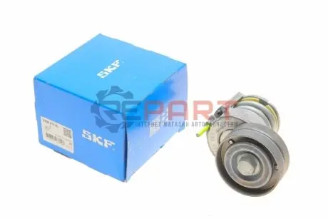 Фото 1 — Натяжник ременя генератора VW Golf V 1.4 TSI 05-10 (65х26) SKF (VKM31116) Фото Натяжник ременя генератора VW Golf V 1.4 TSI 05-10 (65х26) SKF (VKM31116) зображення 1