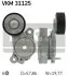 Фото Натягувач поліклинового ременя AUDI A1 SEAT ALHAMBRA, IBIZA IV, IBIZA IV SC, IBIZA IV ST SKODA FABIA II VW BEETLE, CC B7, EOS, GOLF PLUS V, GOLF V, GOLF VI, JETTA III 1.4-1.4H 11.05-07.18 SKF (VKM31125) зображення 1