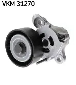 Натягувач поліклинового ременя AUDI A1, A3, Q3 SEAT ARONA, ATECA, IBIZA IV, IBIZA IV SC, IBIZA IV ST, IBIZA V, LEON, LEON SC, LEON SPORTSTOURER, LEON ST, TOLEDO IV SKODA FABIA III 1.0-1.6 04.12 SKF VKM 31270
