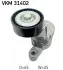 Натягувач поліклинового ременя AUDI A1 SEAT IBIZA IV, IBIZA IV SC, IBIZA IV ST, TOLEDO IV SKODA FABIA III, FABIA III PRAKTIK, RAPID VW POLO V 1.4D 02.14-12.22 SKF (VKM 31402) зображення 1