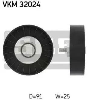 Паразитный/ведущий ролик, поликлиновый ремень SKF VKM32024