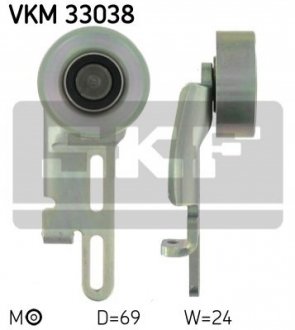 Ролик натяжний SKF VKM33038 (фото 1)