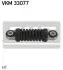 Амортизатор ременя CITROEN C5 I, C5 II, C5 III, C6, C8, XANTIA, XM FIAT ULYSSE LANCIA PHEDRA PEUGEOT 406, 407, 605, 607, 807 RENAULT AVANTIME, CLIO II, ESPACE III, LAGUNA I 2.9/3.0 10.96 SKF VKM 33077