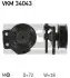 Натягуючий ролик поліклинового ременя FORD MONDEO I, MONDEO II 1.8D 06.93-09.00 SKF (VKM34043) зображення 1