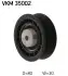 Фото Паразитный/ведущий ролик, поликлиновый ремень SKF (VKM35002) изображение 1