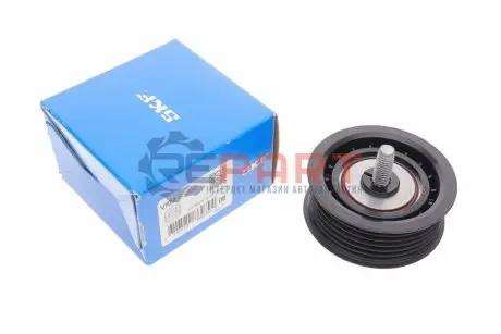 Фото Ролик генератора MB Sprinter (B906) 06- (поліклиновий) (паразитний) (62.3х22.6) SKF (VKM38062) зображення 1