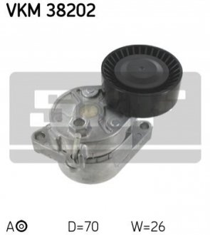 Ролик натяжной SKF VKM38202