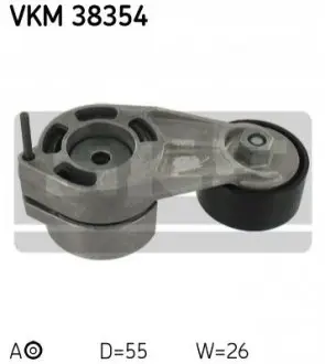 Натягувач поліклинового ременя BMW 1 (F20), 1 (F21), 3 (F30, F80), 3 (F31) 1.6 07.11-06.19 SKF VKM38354 Купити в Україні