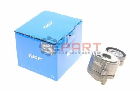 Фото Натяжник ременя генератора MB Sprinter 3.0CDI, OM642, +"Старт-Стоп" SKF (VKM38526) зображення 1