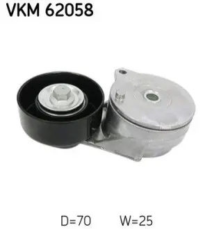 Натягувач поліклинового ременя NISSAN JUKE RENAULT CLIO IV 1.6 06.10-08.21 SKF VKM 62058 Купити в Україні