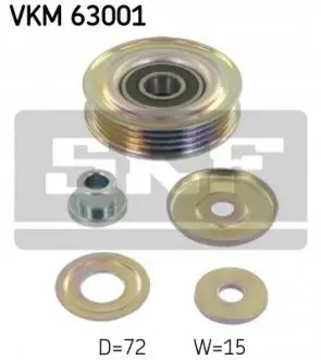 Ролик модуля натяжителя ремня SKF VKM63001