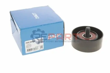 Фото Ролик генератора Hyundai Santa Fe/Sonata/Kia Sorento II 2.0-2.4 05- (паразитний) (69.9x28.9) SKF (VKM65038) зображення 1