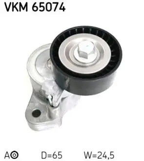 Натяжний ролик, поліклиновий ремінь SKF VKM 65074 Купити в Україні