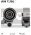 Натягуючий ролик ременя ГРМ TOYOTA 4 RUNNER II, 4 RUNNER III, GRANVIA, LAND CRUISER, LAND CRUISER 90 3.0D 05.93-12.04 SKF VKM71706 Купити в Україні