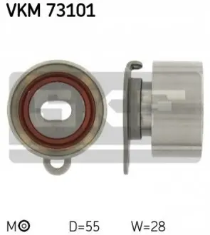 Натягуючий ролик ременя ГРМ HONDA CIVIC III, CRX I, CRX II, INTEGRA ROVER 200 I 1.2-1.6 08.83-12.91 SKF VKM73101 Купити в Україні