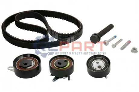 Комплект ГРМ (ремінь + ролик) VOLVO 850, S70, S80 I, V70 I, V70 II AUDI A6 C4 VW CALIFORNIA T4 CAMPER, CRAFTER 30-35, LT 28-35 II, LT 28-46 II, TRANSPORTER T4 2.4D/2.5D 07.90-05.13 SKF VKMA01258 Купити в Україні