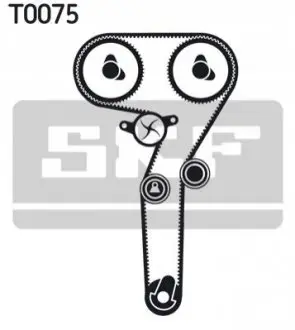 Комплект ГРМ (ремінь + ролик) FIAT BRAVO I, COUPE, MAREA LANCIA KAPPA, LYBRA 2.0 10.94-10.05 SKF VKMA02172