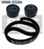Комплект ГРМ (ремінь + ролик) CITROEN JUMPER II PEUGEOT BOXER 2.2D 12.01-06.06 SKF VKMA03266 Купити в Україні