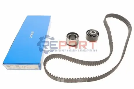 Комплект ГРМ (ремінь + ролик) ARO CARPAT RENAULT CLIO II, ESPACE III, KANGOO, KANGOO EXPRESS, LAGUNA I, MASTER II, MEGANE I, MEGANE I CLASSIC, MEGANE I COACH, SCENIC I 1.9D 03.97 SKF VKMA06128